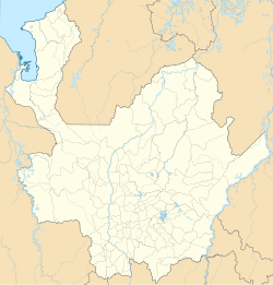 Esquema cartográfico de la red hidrográfica de Antioquia.