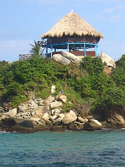 Mirador turistico en el sector de Cabo San Juan del Guía