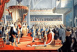 Coronación de Federico I en Königsberg