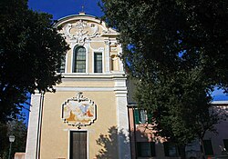 Santuario de Nuestra Señora de Loreto en el barrio genovés de Oregina