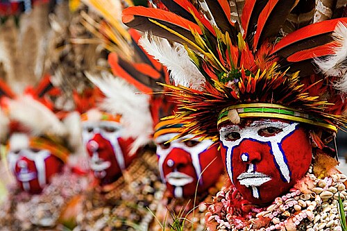 Habitantes de Papua Nueva Guinea
