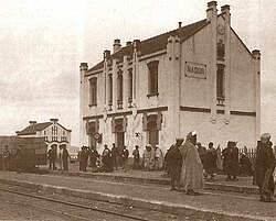 Infraestructura ferroviaria en el Protectorado