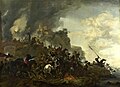 Batalla a los pies de un fortín en la National Gallery de Londres