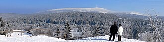 Vista panorámica del macizo del Harz