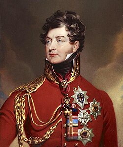 Retrato del rey Jorge IV