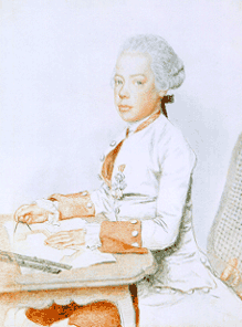 El Archiduque Pedro Leopoldo en 1762