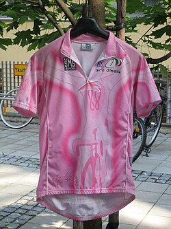 Maglia rosa del Giro de Italia en el año 2005