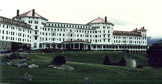 Hotel Mount Washington en Bretton Woods, sede de la conferencia de 1944