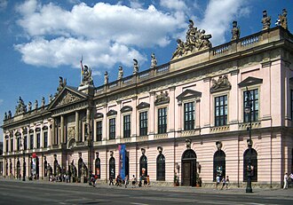 Fachada del Zeughaus, el edificio principal del Museo Histórico Alemán