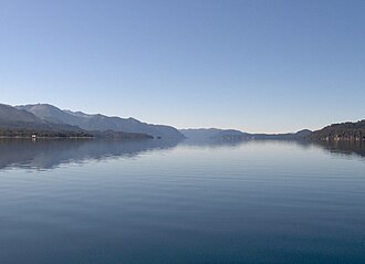 Vista panorámica del Lago Nahuel Huapi