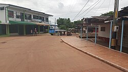 Calle principal de Puerto Carreño