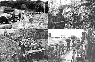 Tropas portuguesas destacadas en África