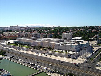 Vista general del Centro Cultural de Belém en Lisboa