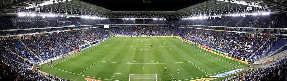 Vista panorámica del RCDE Stadium.