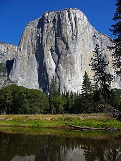 Batolito granítico de El Capitán, EE. UU.