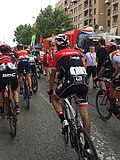 Alberto Contador durante la etapa 7 de la Vuelta a España 2017