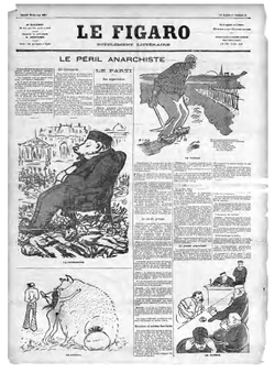 Suplemento literario de domingo del diario Le Figaro en 1894