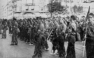 Ejército republicano en el frente de Teruel