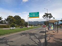 Cruce de la calle 63 con Avenida 68
