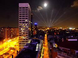 Skyline de la calle Béjar y la calle Tarragona
