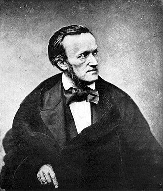Fotografía de Richard Wagner en 1861