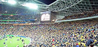 Telstra Stadium durante la apertura de 2003