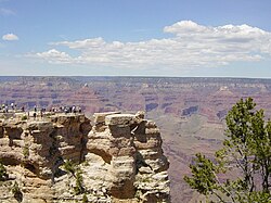 Vista del Gran Cañón del Colorado