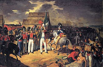 Representación de la Batalla de Tampico de 1829