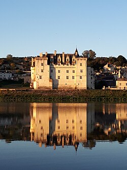 Estructura exterior del Castillo de Montsoreau