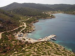 Puerto de la Isla Cabrera en España, utilizado para retener a soldados franceses durante la invasión napoleónica