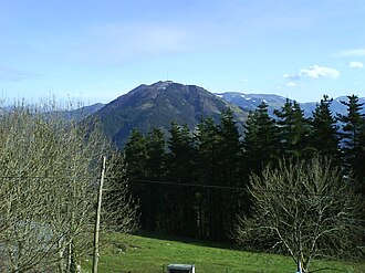 Vista de Karakate desde la zona de Arrate.