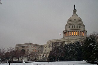 Vista del Capitolio de Washington D. C.