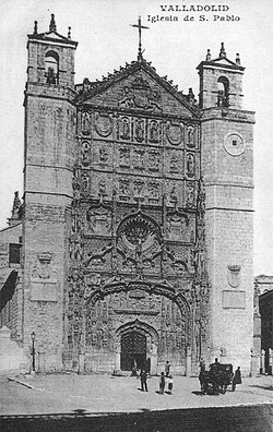 Imagen antigua de la iglesia