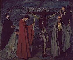 El cuadro El Cristo de la Sangre expuesto en Madrid