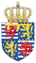 El escudo de armas pequeño del gran duque heredero