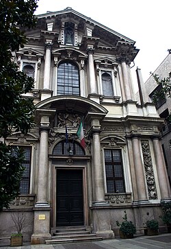 Fachada de San Paolo Converso, Milán