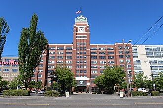 Primer establecimiento de Starbucks en Seattle, Washington