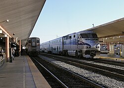 Vías de tren en Los Ángeles