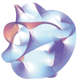 Representación tridimensional de una variedad de Calabi-Yau