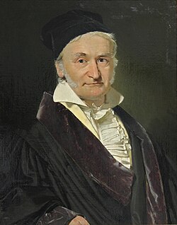 Retrato de Carl Friedrich Gauss