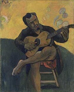 Retrato de Paco Durrio pintado por Paul Gauguin