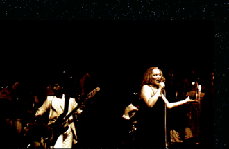 Mina en su último concierto en vivo en 1978