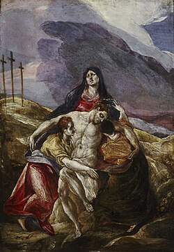Piedad de El Greco