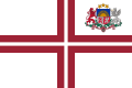 Estandarte del presidente del Saeima de Letonia
