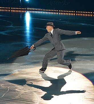 Browning interpretando Singin' in the Rain en 2014