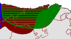Mapa de la fonética del montañés a principios del siglo XX