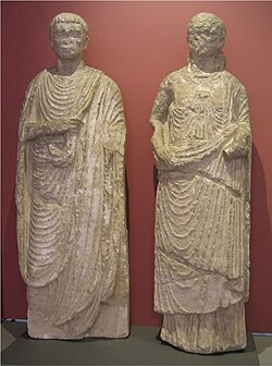 Figuras galorromanas encontradas en Ingelheim am Rhein
