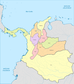 Escudo de los Estados Unidos de Colombia