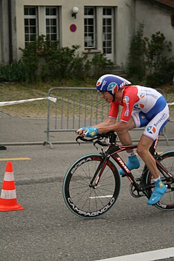 Stef Clement con el maillot de campeón