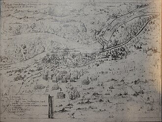Representación histórica del campo de batalla de Tornavento